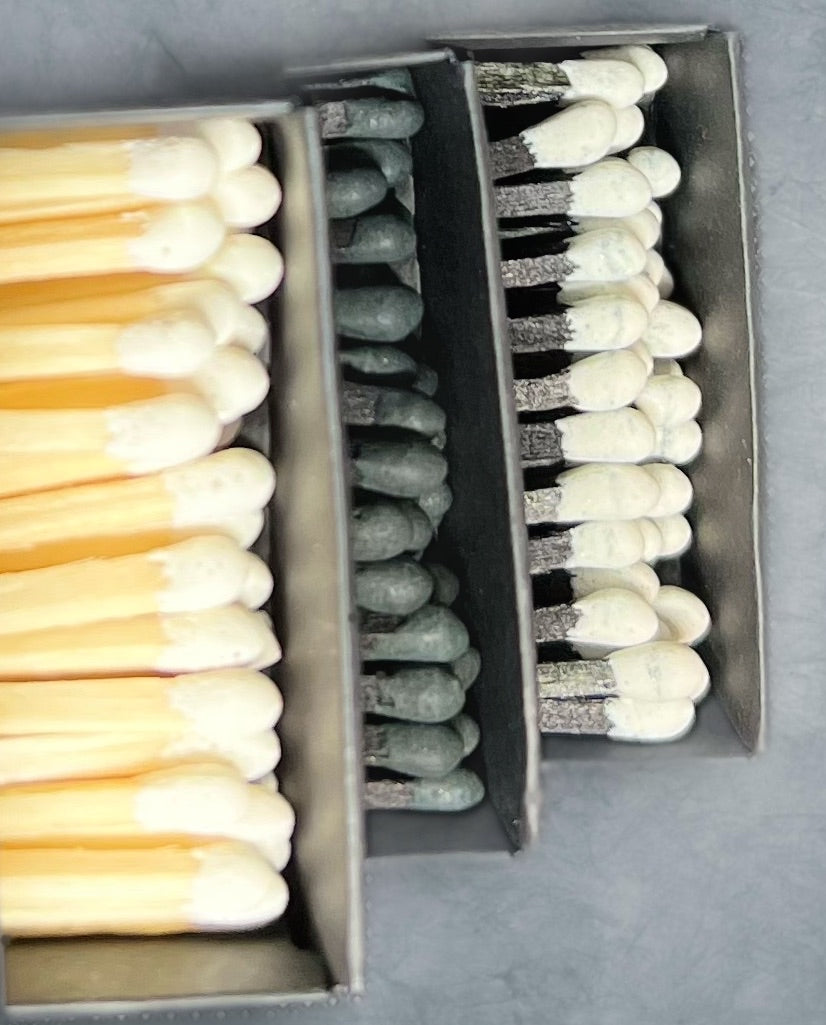 Elegant Candle Matches “Total Black”